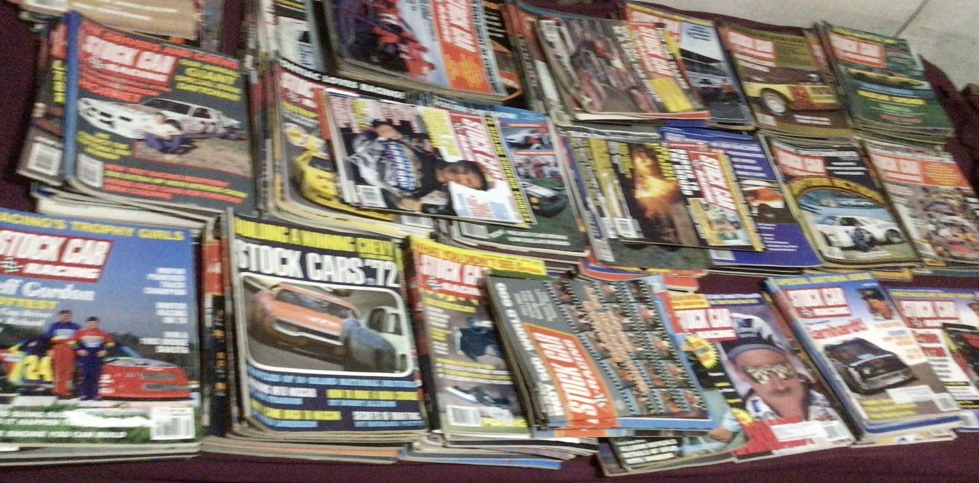 Lot Of Stock Car Racing Magazines