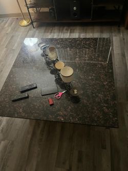 Granite coffee table