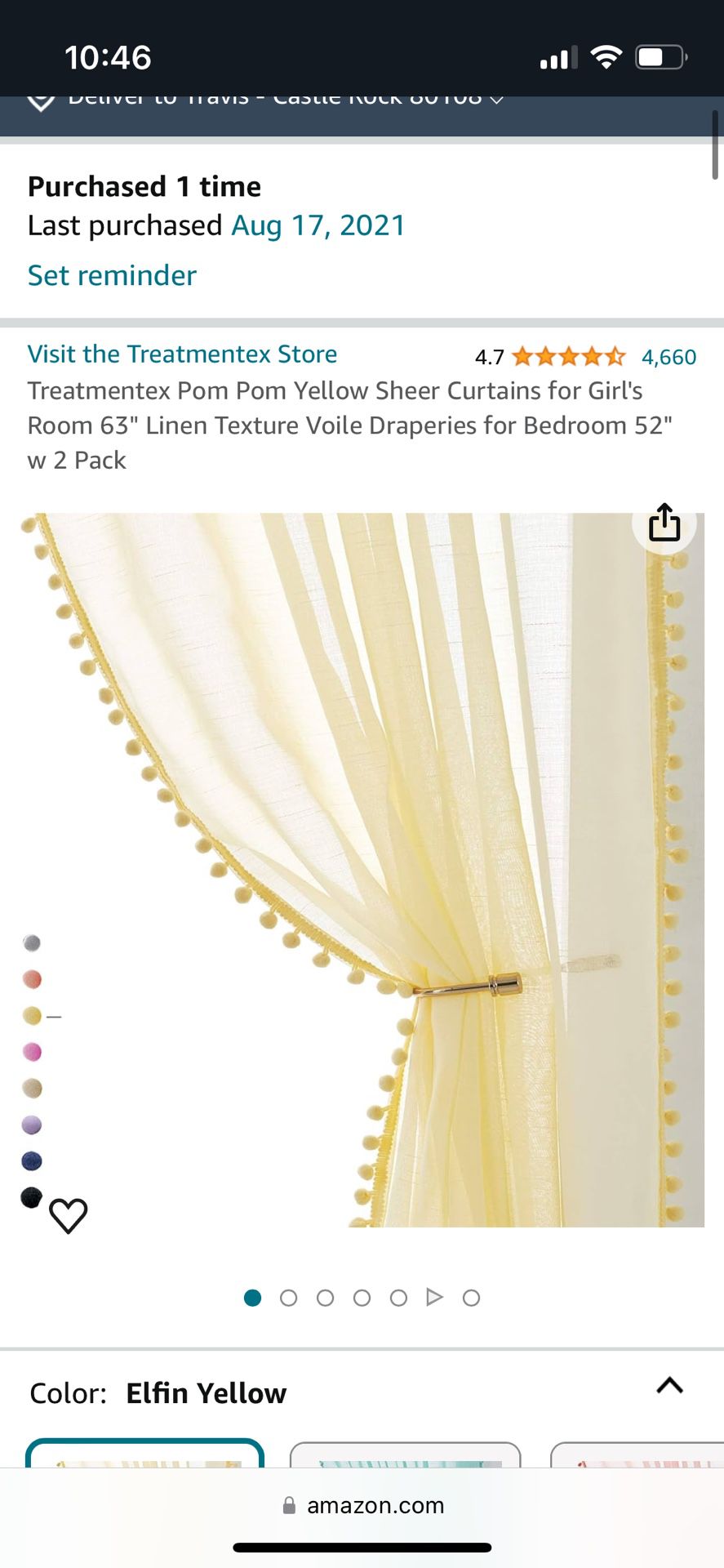 Curtain With Curtain Rod