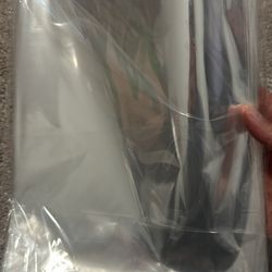 Zcintert Clear Cello 𝗖𝗲𝗹𝗹𝗼𝗽𝗵𝗮𝗻𝗲 𝗧𝗿𝗲𝗮𝘁 𝗕𝗮𝗴𝘀, 100 Pcs - 8" x 11"(2mils), Plastic Gift Bags for Candy, Party Favor, Cookies, Candies P