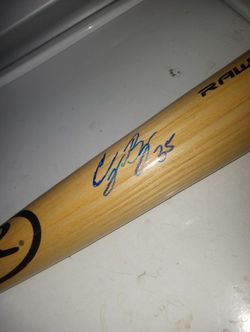 Dodgers Cody Belinger Autographed Bat