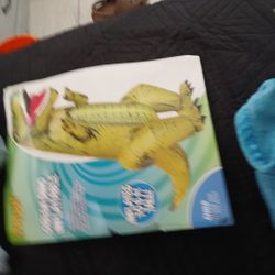 Sprit Halloween Green Dino Inflatable 