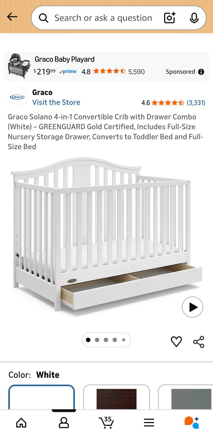 Graco Baby Crib