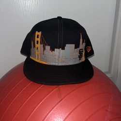 New Era Authentic 59Fifty MLB San Francisco Giants Skyline Fitted Hat - 7 3/4