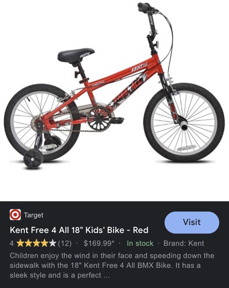 Kent Bike For Kids