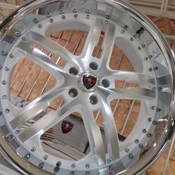 20" & 22 Inch Custom Merceli Rims. $10 To Ride Today. Ulohos 2940 N Keystone M-Sa 10-6