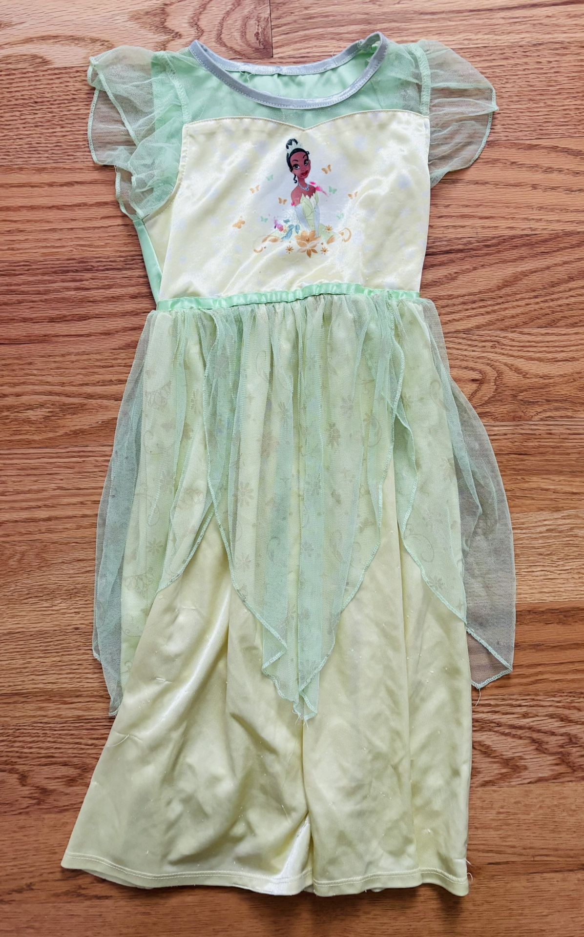 Disney Princess Tiana Green Tulle Nightgown - S