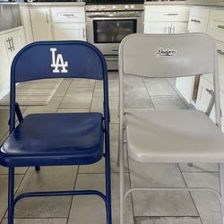 Los Angeles Dodgers Metal Folding Chairs