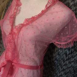 Brand New Victoria Secret Mesh Robe