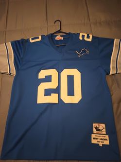 Mitchell & Ness Barry Sanders Detroit Lions Throwback Jersey