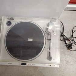 VINTAGE HITACHI HT40S DIRECT DRIVE Hi-fi TURNTABLE WITH DUST COVER WORKING