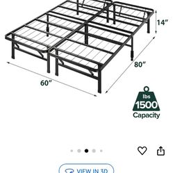 One Queen Size Bed Frame Can Be Used As 2 Twin Size Bed frames 