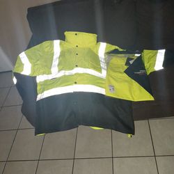 Ml Kishigo Rain Jacket With Pants 2xl  Open For Ofers