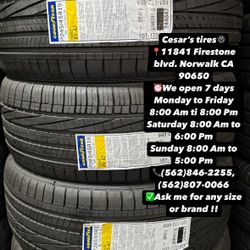 245/45R19 GOODYEAR EAGLE RSA2 A SET OF FOUR NEW TIRES, INCLUDES MOUNTING AND BALANCING WITH WARRANTY, ASK  ME FOR ANY SIZE OR BRAND, WE HAVE THE BEST 
