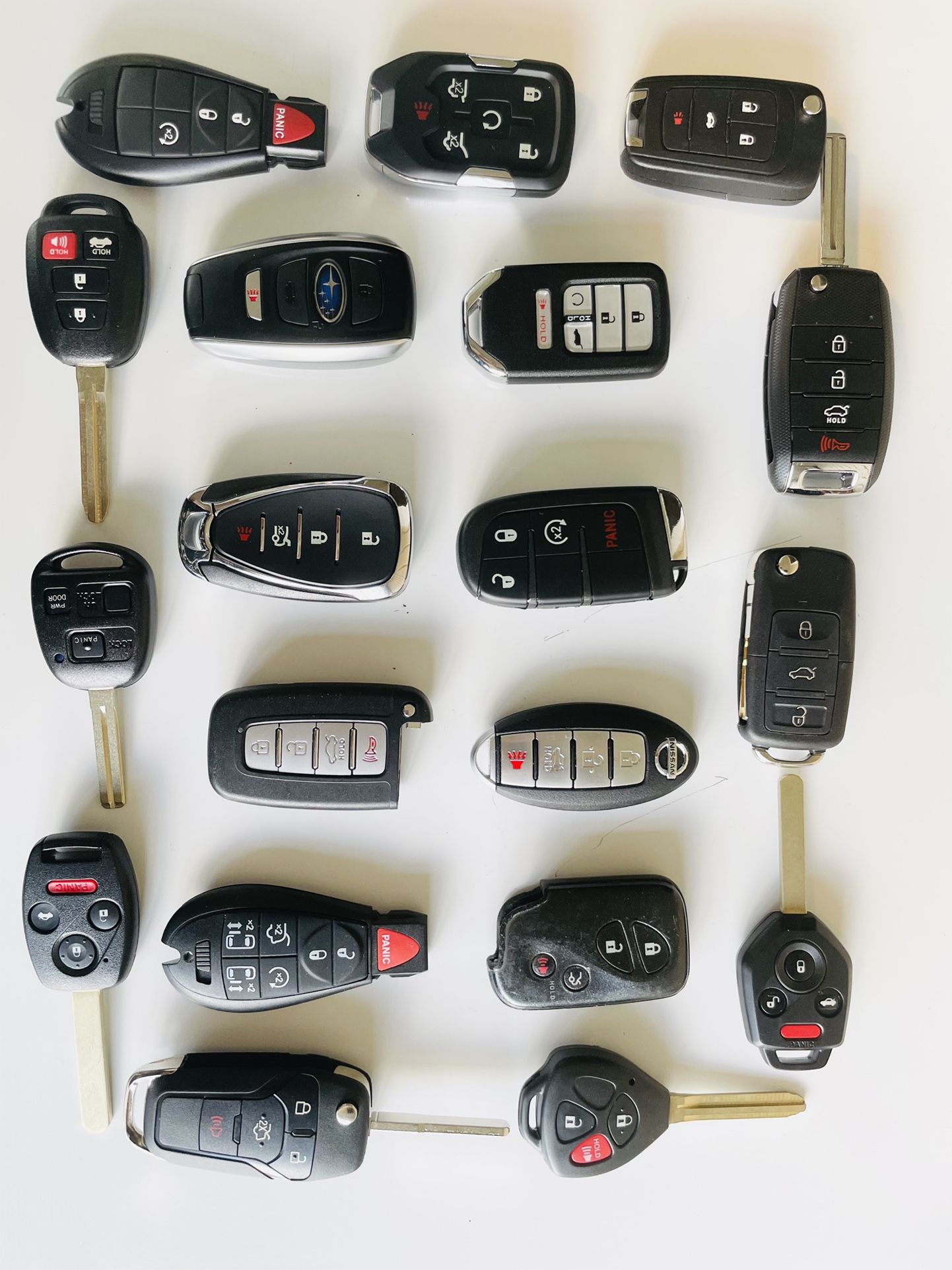 Car Fobs, Remotes & Keys