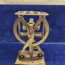 Vintage BILATERALE LETTER SCALE / TABLE POSTMAN SCALE 1940 GERMANY