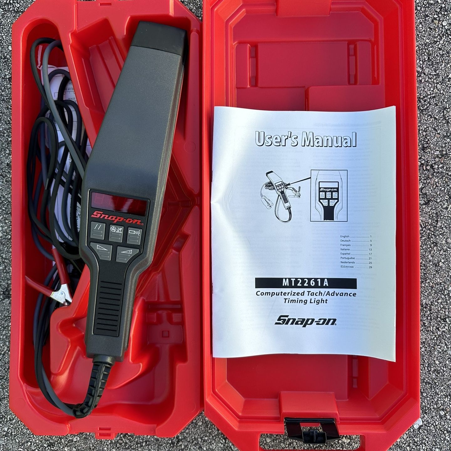 Snap-On Computerized Tach / Advance Timing Light for Sale in Fort 