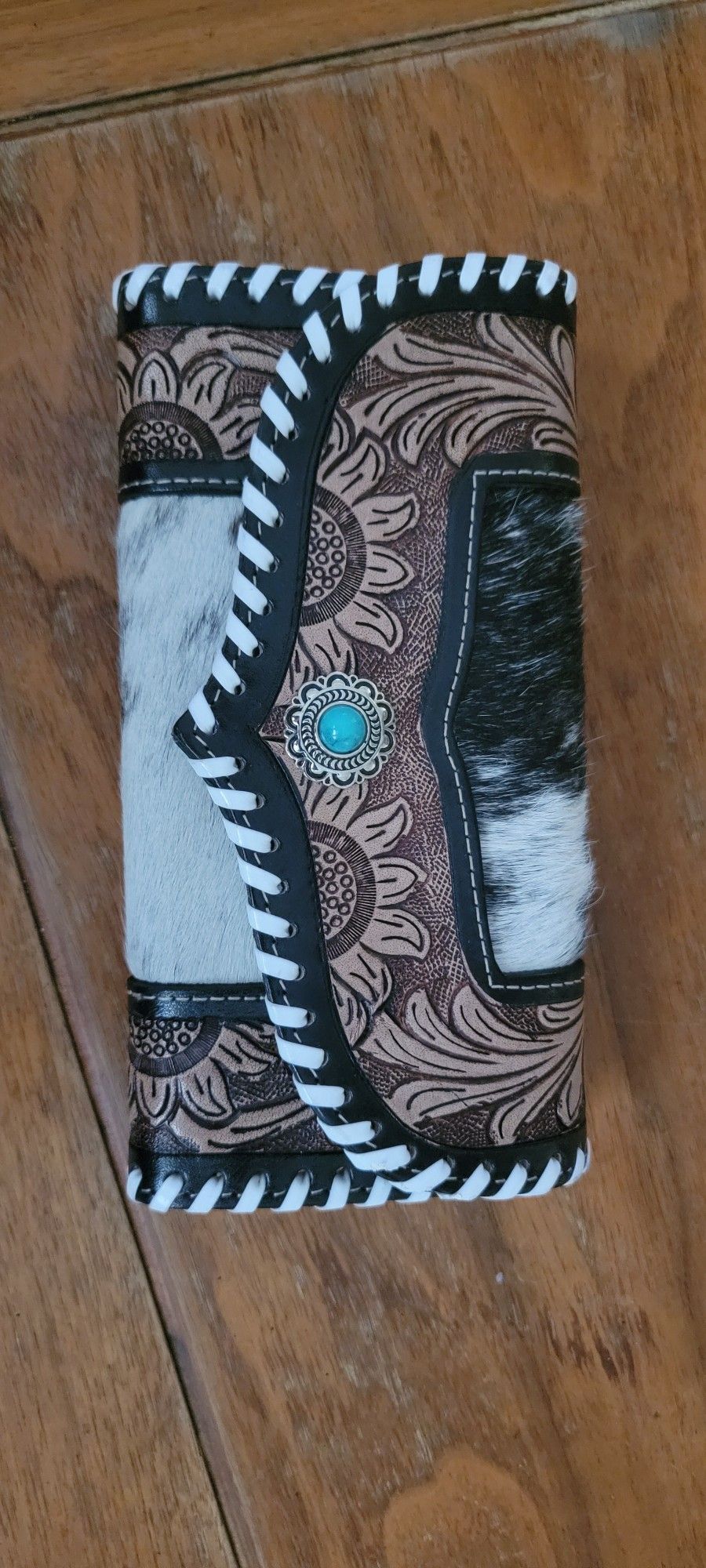 Western Cow Print Wallet