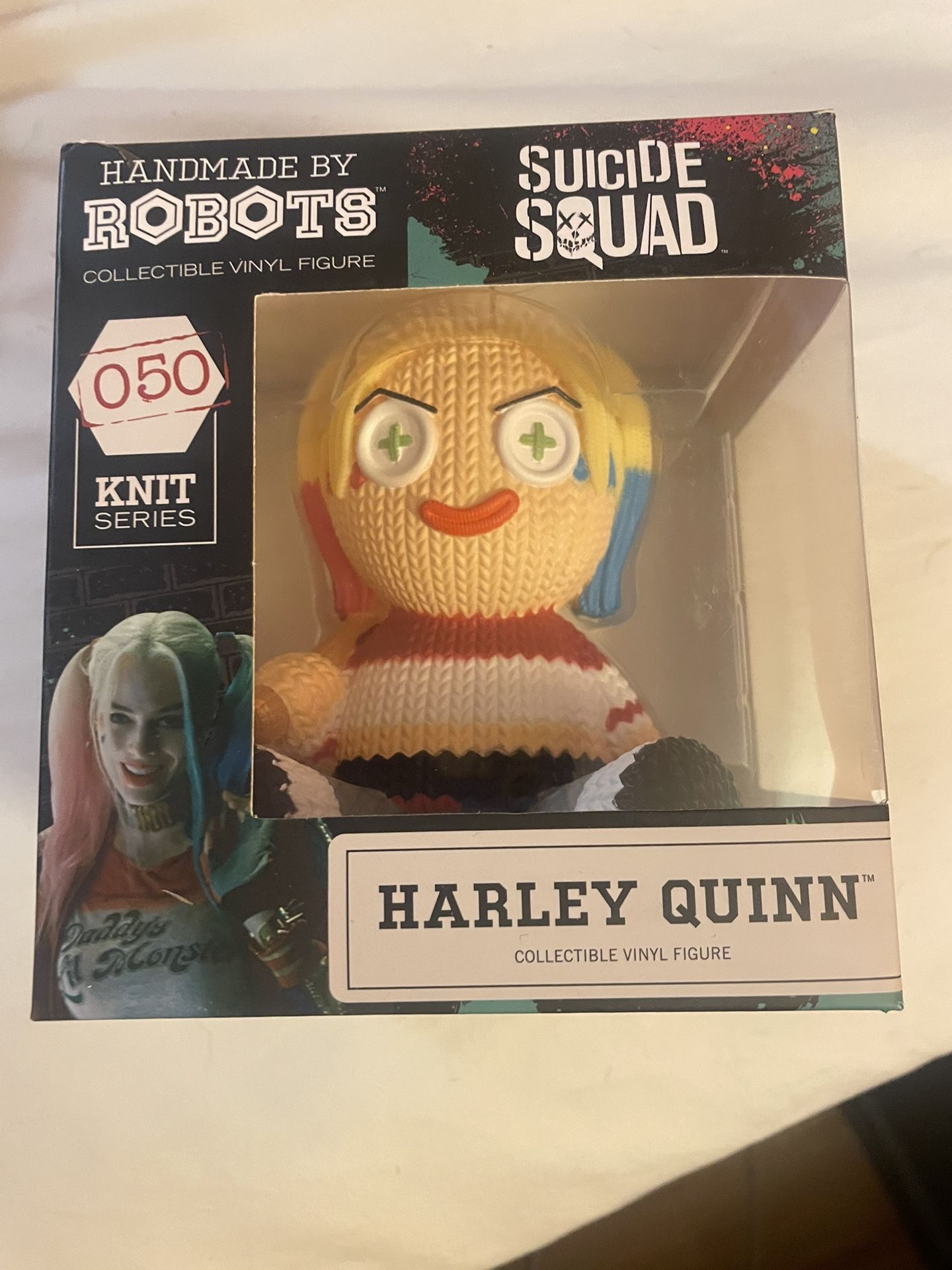 Harley Quinn Suicide Squad 050 Handmade by Robots Knit Series Figure New