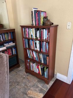 1940’s cherry bookcase