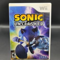 Nintendo Wii  Sonic Unleashed ( Tested & Working  ) No Manual 