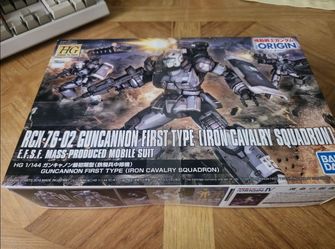 HG Origins Guncannon First Type (Iron Cavalry Squadron)