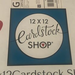 Card stock 12x12