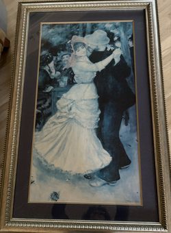 Renior Dance at Bougival, Premium framed Giclee 