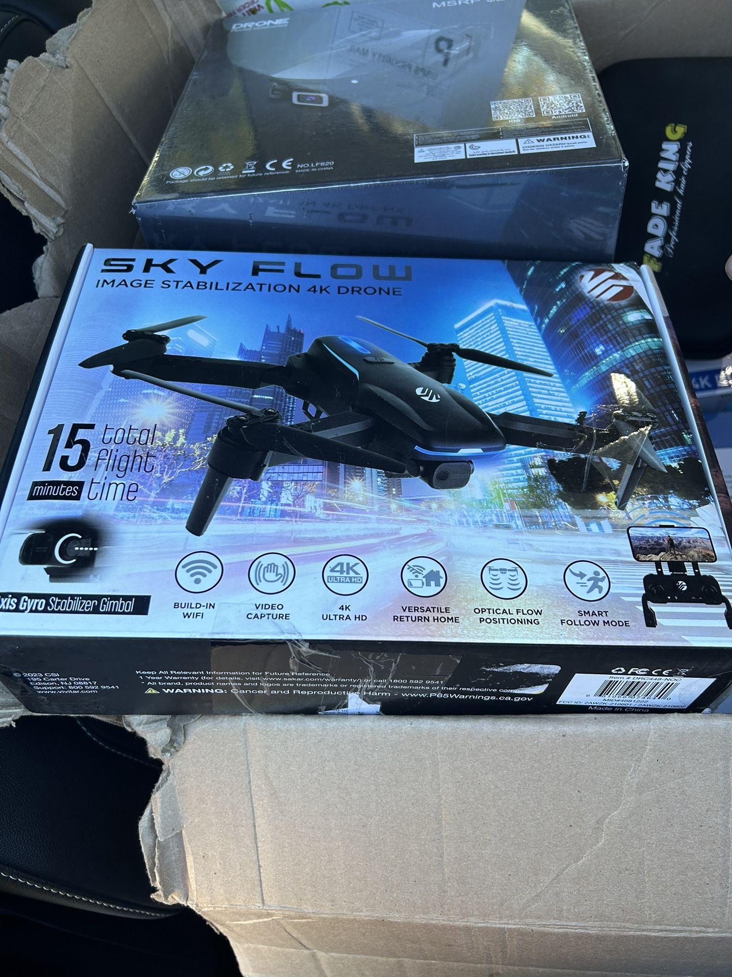 Sky Flow Drone & Drone Avoid Obstacle & Photos Cameras
