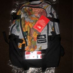 Supreme X Northface Expedition Map Backpack SS14
