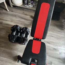 Bowflex 1090 Set w/ Bench