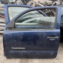 2008 Toyota Tacoma Left Front Driver Door Blue fits 2 Door Regular Cab $300