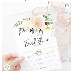 Bridal shower Invitations