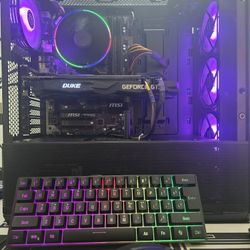 Gaming computer pc desktop intel i7, gtx 1080, 16 gb ram, nvme, wifi, lian li bundle