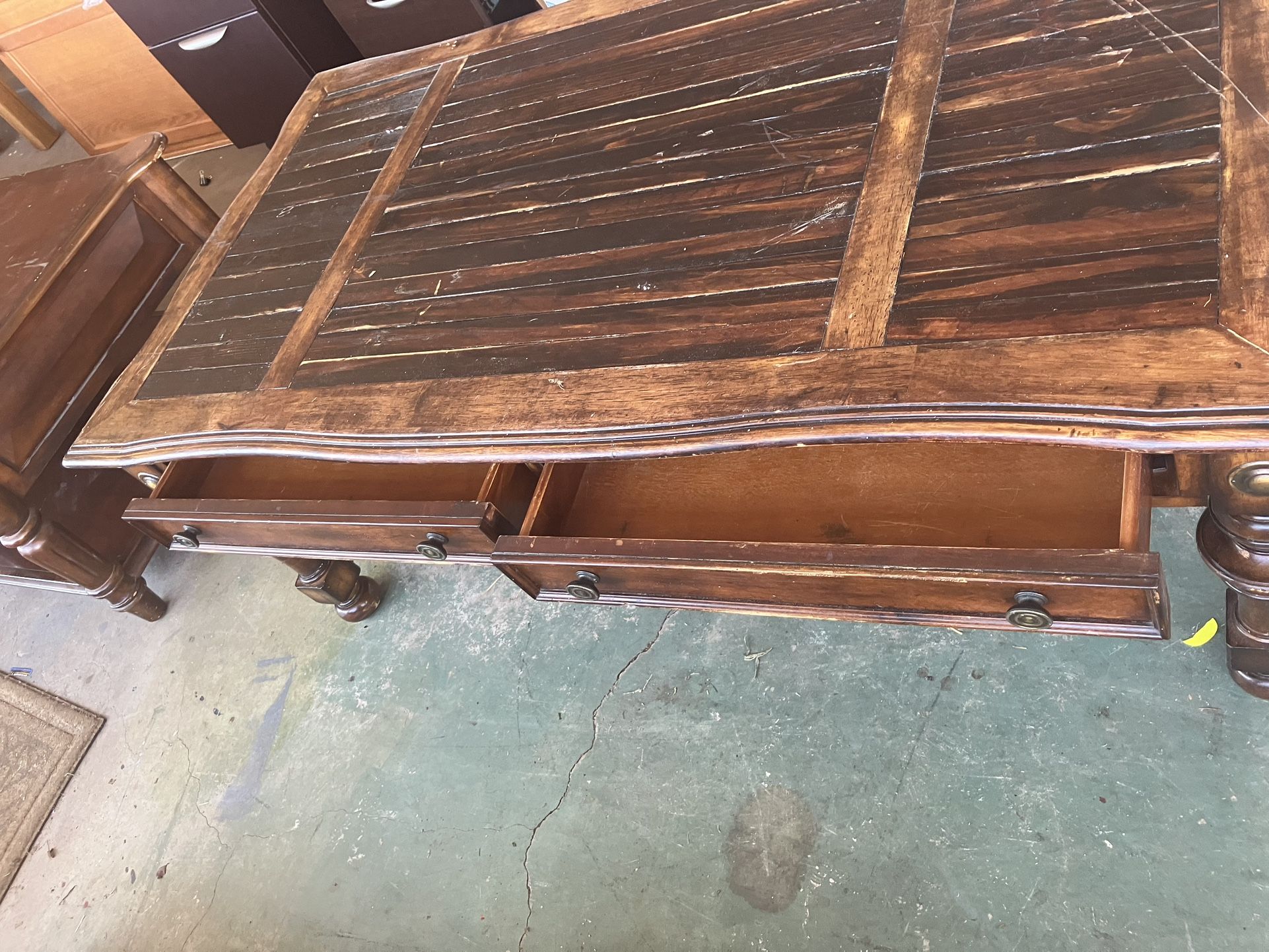 Coffee Table With Drawers