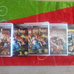 Lego Ps3 Games Harry Potter, Pirates, Batman, Lord Of Thr Rings