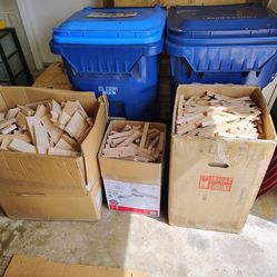 200 lb of solid oak scrap wood