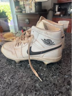 Nike Jordans Metal Cleat …size 10.5