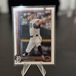 Kenta Maeda Topps Trading Card