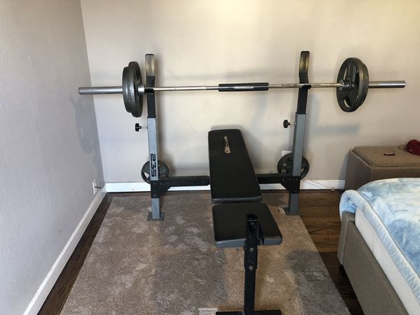 Olympic Workout Bench And Weights For Sale In Oakland Ca Offerup