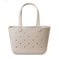 Simply Modern Rubber Tote XL Beach Bag (Almond Birch)(10pk)