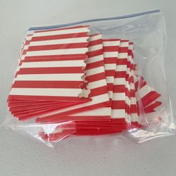 30 Small 3x4 Popcorn Treat Boxes 