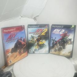 Ps2 Games Atv ..ATV2..ATV2 Quad  Power Racing