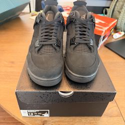 Air Jordan 4 Black cat 4s Size 13 