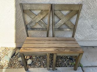 Solid wood Outdoor bench project 