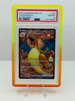 2023 Pokémon Charizard ex Ultra Rare 151 PSA 10