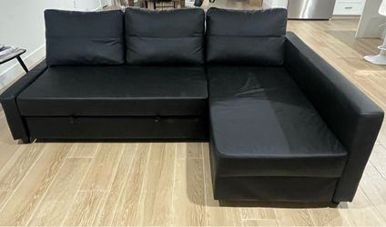 IKEA FRIHETEN Sleeper Sectional Sofa with Storage