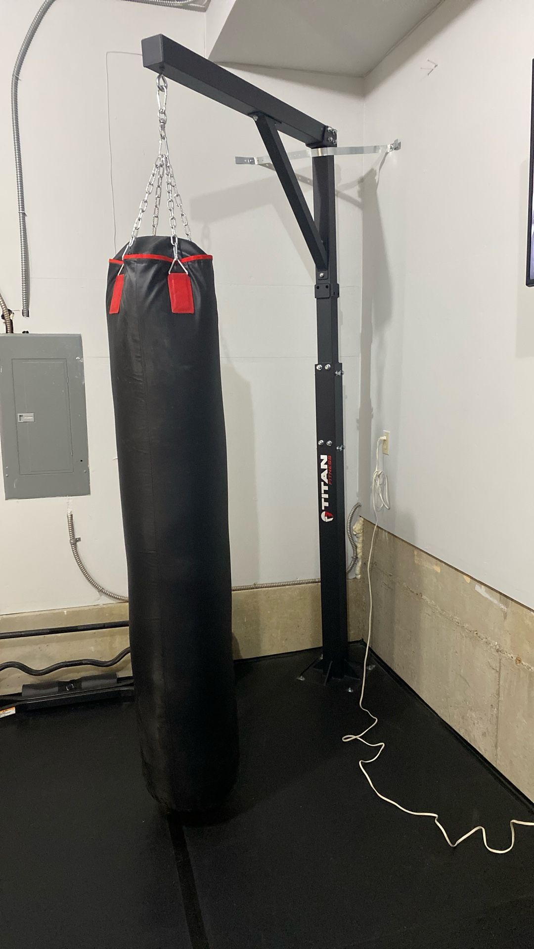 Titan Fitness Punching Bag And Stand 