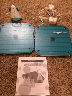 *NEED GONE ASAP* Angelcare Deluxe Movement & Sound Monitor Dual Movement Sensor Pads Baby Crib Infant Toddler Bed