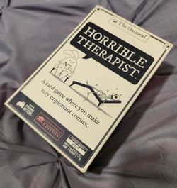 Horrible Therapist Card Game, Extra Horrible Edition